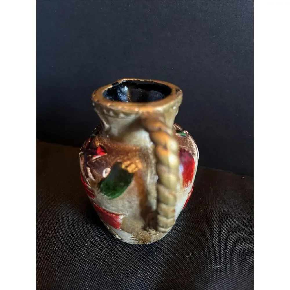 Vintage Little Thunderbird Native American pitcher jug small with Indian Symbols